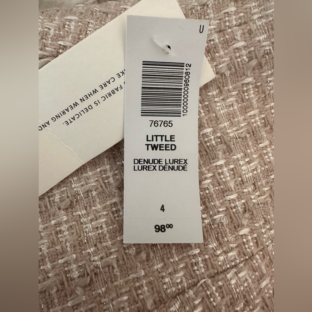 NWT Babaton/Aritzia Little Tweed Skirt, Size 4 - Picture 7 of 9